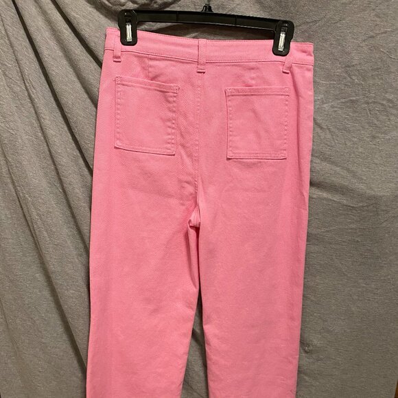 Copper Key Pants Girls Kids 16 Hot Pink Jeans Crop Capri Cuff - Picture 3 of 8